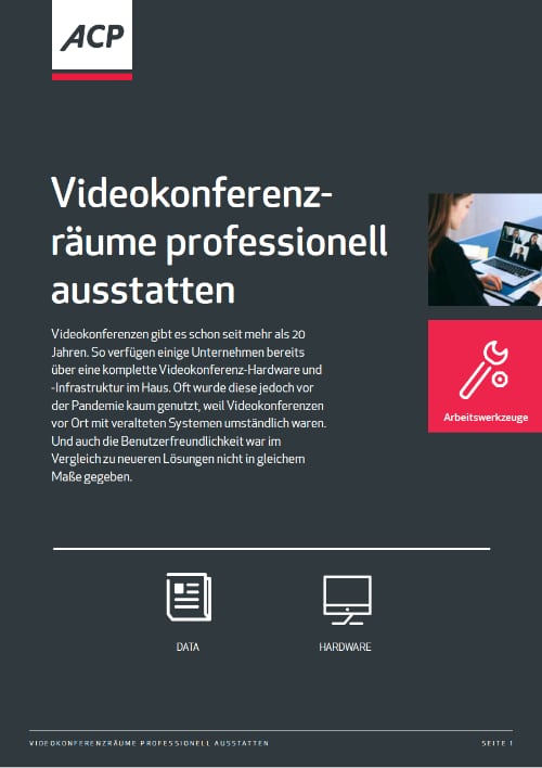 Whitepaper: Videokonferenzräume professionell ausstatten